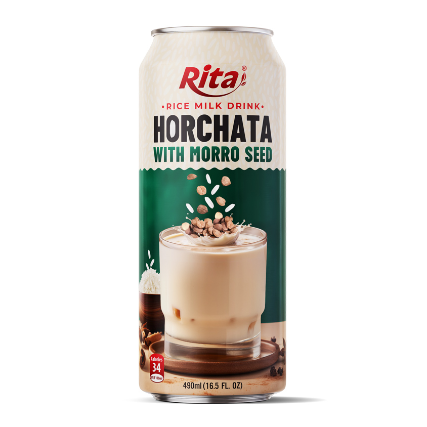 Wholesale 16.5 Fl Oz Cans Rice Milk Drink Horchata With Morro Seed